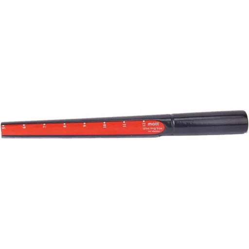 Wax Removing Carve Mandrel Ring Sizer Stick with Steel Cutter, Wood and Metal Tool for Ring Sizing and Jewelry Crafting