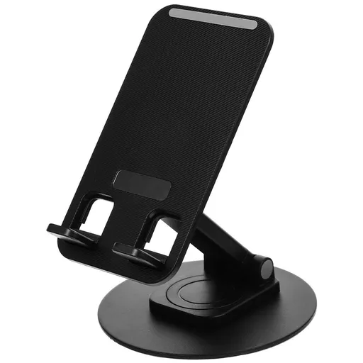 Portable Metal Desk Cell Phone Stand Holder for Office and Travel, Mobile Phone Holder Compatible with All Smartphones