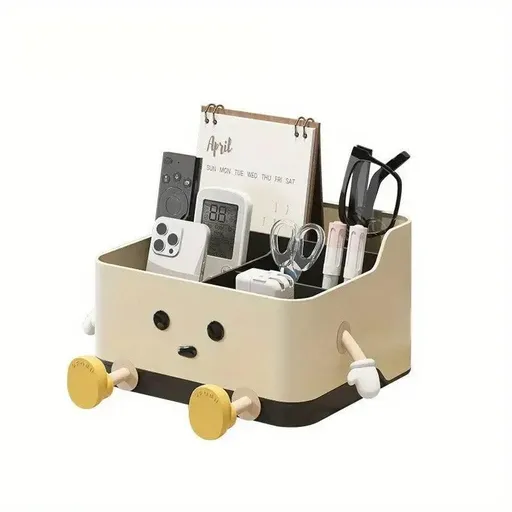 Desktop Organizer Storage Box Household Clutter Compartmentalized Container - Sitting