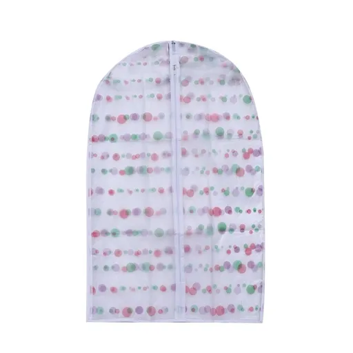 Multi Color Waterproof Garment Organizer with Transparent Design and Metal Zipper