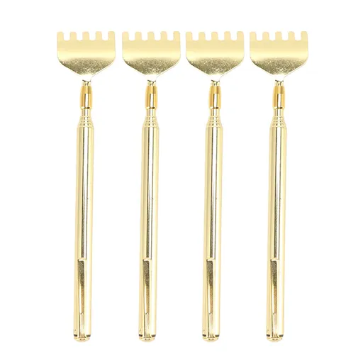 Back Scratcher 4PCS Extendable Stainless Steel Telescoping Portable Massage Tool