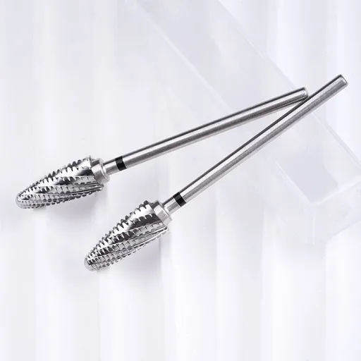 Die Grinder Bits Tungsten Double Cut Burr Bits for Die Grinder Kits Metal Grinding Drilling Polishing (2pcs XC Extra Coarse Grinding Degree)