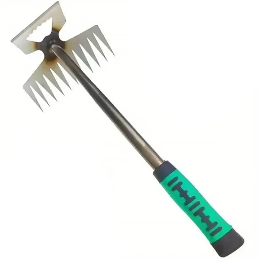 Garden Weeding Digging Tool Farm Household Hoe Durable Handheld Weeder Artifact - 11 teeth