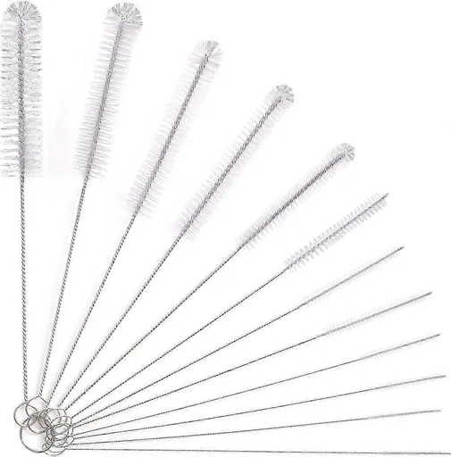 12pcs Tube Cleaning Brushes for Bottle & Pipe Cleaning