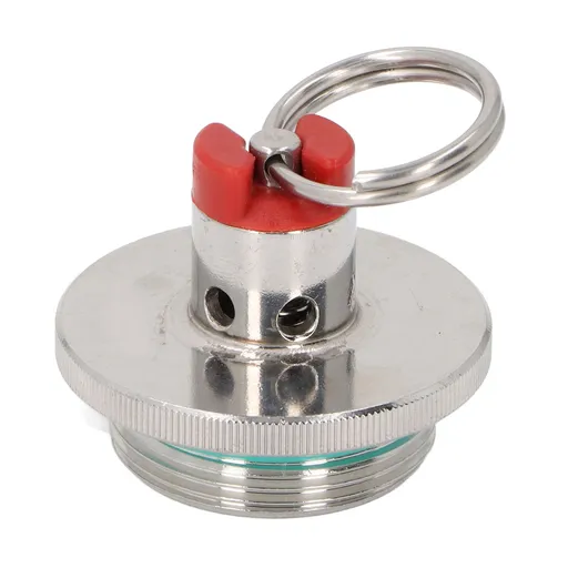 Beer Keg Cap Mini Stainless Steel High Temperature Resistant Pressure Relief Beer Keg Lid for Home Use