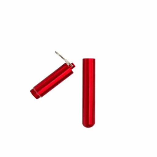 Portable toothpick holder Stainless Steelaluminum Waterproof,toothpick case travel Pocket 3 Pieces with Keychain, forOutdoor