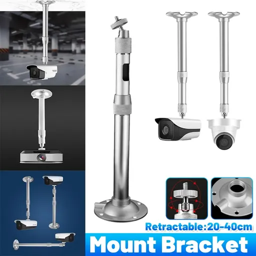 Outdoor Wall Mount Camera Bracket Telescopic Aluminum Alloy Monitor Holder
