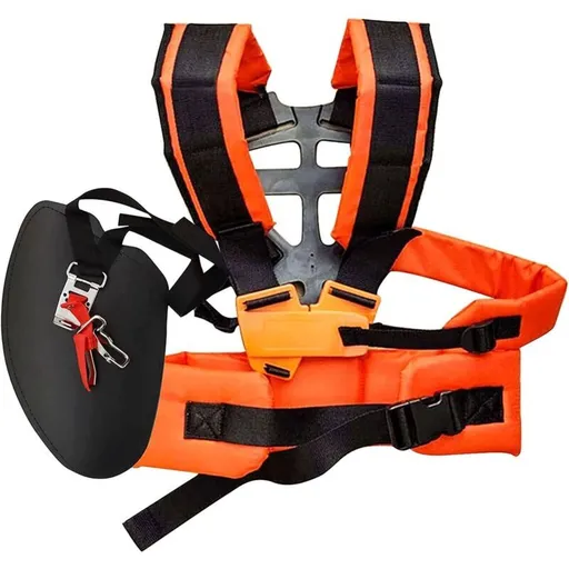 Comfortable Adjustable Effort Harness, Comfort Shoulder Harness for Brush Cutter Lawn Mower Universal Garden Machine Accessory