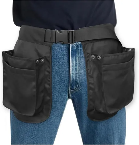 Garden Belt Bag Waist Bag Belt Pouch Waist Pocket Heavy Duty Tool Apron with Pockets Electrician Gardening Tool Storage