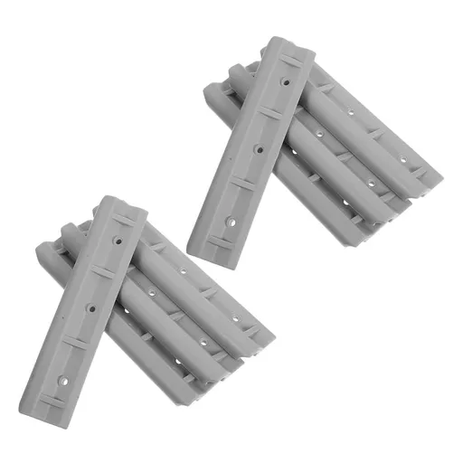 8Pcs Grey Kayak Seat Brackets for Inflatable Boats and Canoes