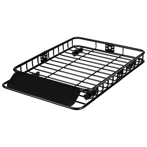 Roof Rack Cargo Basket 200 LBS 51"x36"x5" for SUV Truck with Luggage Bag