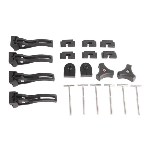 Tri Fold Tonneau Cover Clamp Kit, Direct Replacement Tonneau Cover Clamp Fitment Wear Resistant Strong Construction For Tri Fold Tonneau Cover
