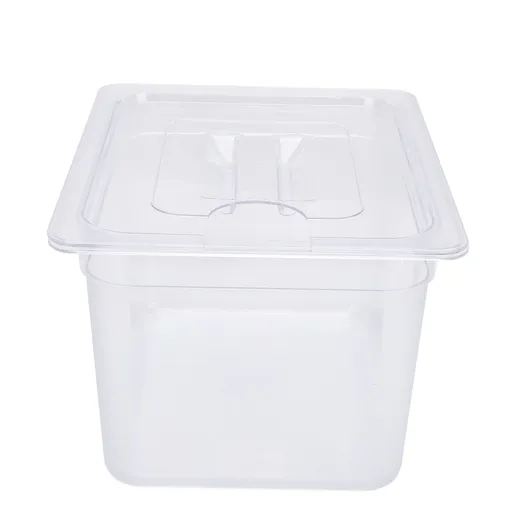 Slow Cooker Container with Lid Plastic 12L Slow Cooking Food Storage Container for Most Slow Cookers