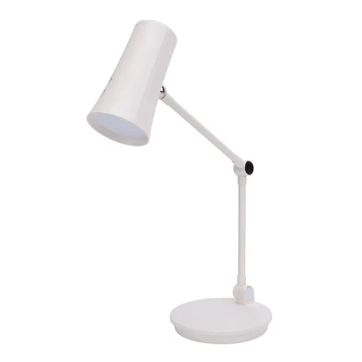 Cordless Desk Lamp 3 Color Temperature Touch Control Magnetic Charging LED Desk Lamp with RGB Projection Light White