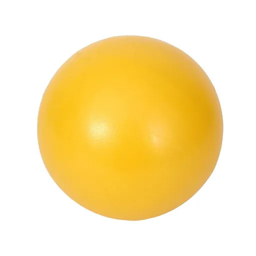 20-25cm Mini Pilates Ball PVC Yoga Exercise Ball Balance Fitness Ball for Core Training Yoga Gym Home Workout - Yellow