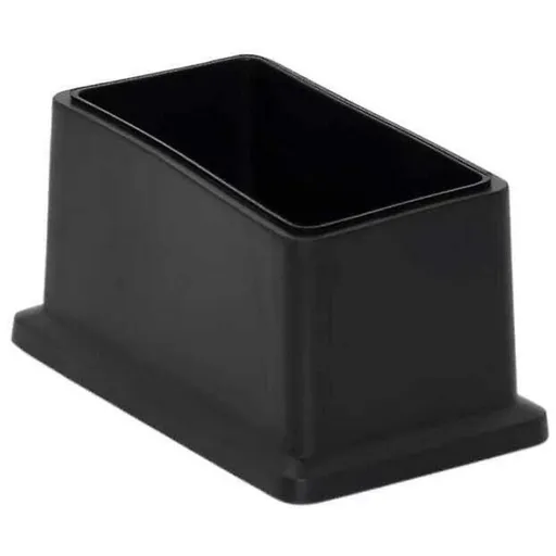 8 Pack Rectangular Pvc Chair Leg Caps Non-Marking Floor Protector 25 X 50Mm (1" X 2")