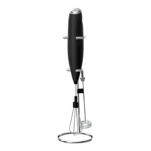 2 in 1 Milk Frother for Coffee - Durable Handheld Frother Electric Drink Mixer Handheld, Mini Electric Whisk for Coffee, Matcha