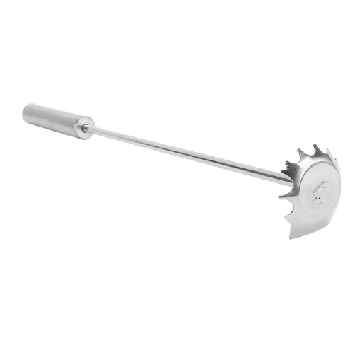 BBQ Grill Cleaning Scraper Stainless Steel Long Handle BBQ Grill Scraper for Home
