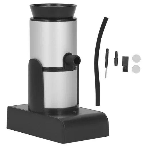 Handheld Smoker Kitchen Tool Indoor Smoking Infuser Portable Aluminum Alloy Silver