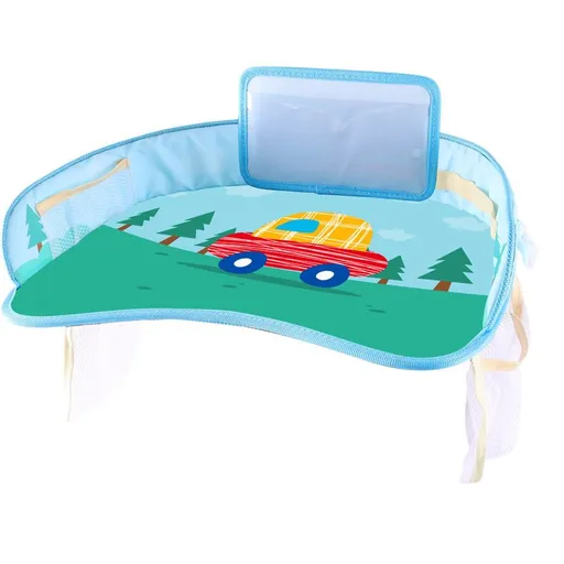 Mu suo Cartoon Car Seat Dining Table Oxford Cloth Fold Dining table taxi