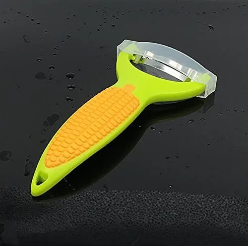 Corn Zipper Good Grips Corn Stripper Knife Peeler Safer than using a knife easy hanging 6"