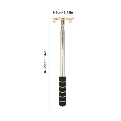 Metal Pool Table Bridge Accessory with Stable Support for Improved Billiards Angles and Easy Handling