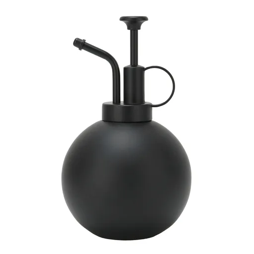 500ml Watering Pot Vintage Hand Press Spray Bottle Garden Balcony Accessory Black