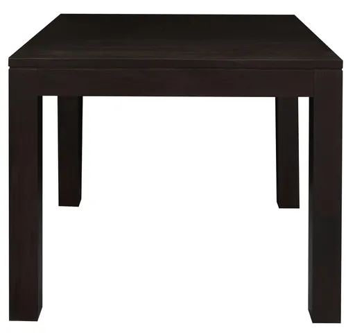 Amsterdam Solid Mahogany Timber Dining Table 90 x 90 cm (Chocolate)