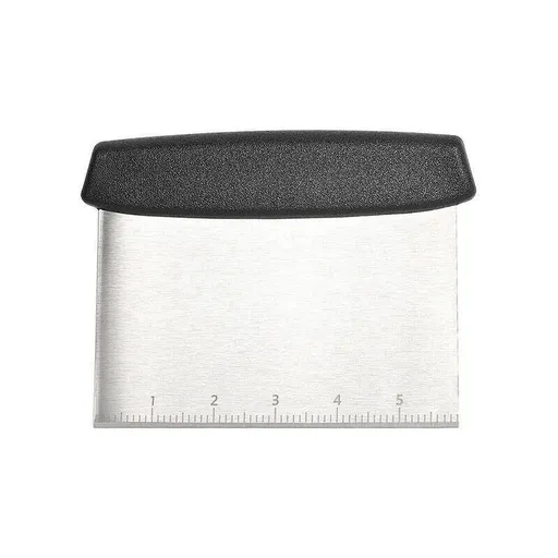 Dough Scraper Stainless Steel Bake Cake Slicer Pastry Cutter Multipurpose Bench - Rectangle