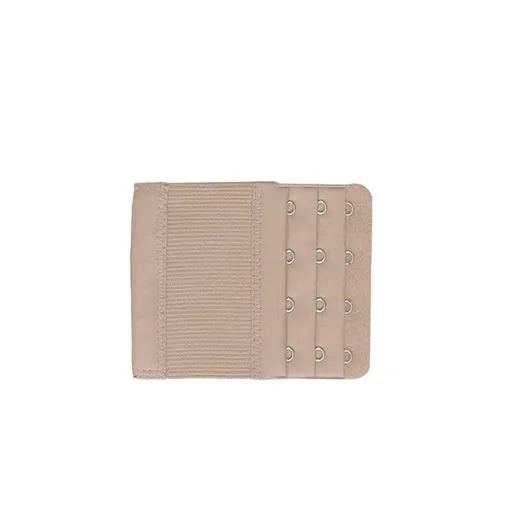 Bra Extender 4 Hooks Soft Comfortable Plus Size Maternity Beige