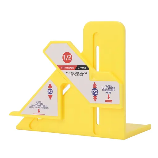 Table Saw Height Ruler Professional High Accuracy Table Saw Gauge Block Height Ruler for Table Saw Router Drill Press