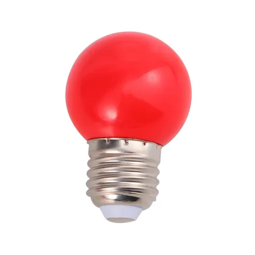 10 Piece Decorative Light Bulb Lanterns Colorful LED Round Bulbs Waterproof Outdoor Party Decor
