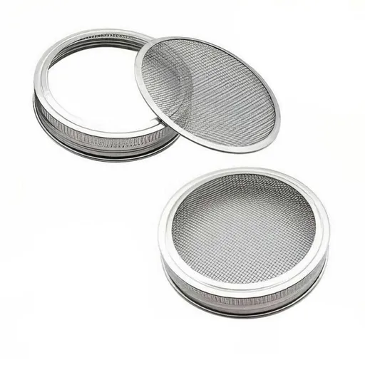 Seed Sprouting Lids Tools Strainer Screen Kits For Wide Mouth Mason Canning Jar