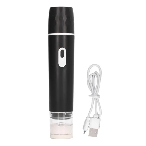 Cordless Handheld Vacuum Sealer Electric Air Pump for Food Storage Black