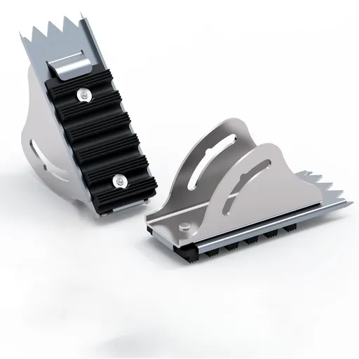 2 pack Replacement Shoe Kit for Aluminium Ladder Extension Ladder Feet, Replacement Parts for Aluminum Ladders