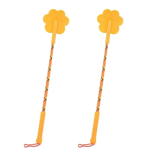 2pcs Dog Training Sticks for Dogs Pet Supplies Trainer Tools Canine Training - Orange