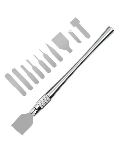 10 In 1 IC Chip Repair Tool Thin Blade Metal Remover for Mobile Phone Computer Processor