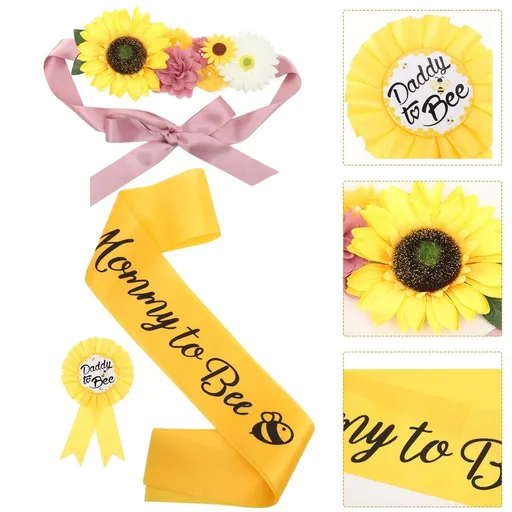 Pregnancy Sash Belt Unique Pretty Maternity Photo Props 1Set