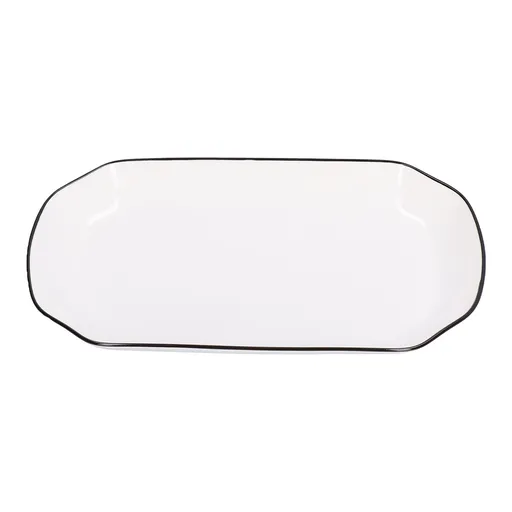 12in Dinner Plate Dish 550ml White Ceramic Noodle Soup Fish Plate Kitchen Tableware for Restaurant