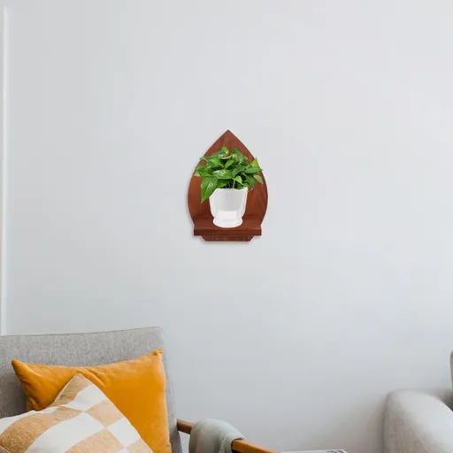 Long Shelves For Wall Space Saving Decorative Shelf Coffee 1Pack