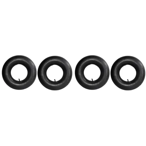 4Pack 15x6.00-6 Inner Tubes Lawn Mower Tire Tubes with Bent Valve Stem for Lawn Mowers, Yard Tractors, Wheelbarrows, ATV