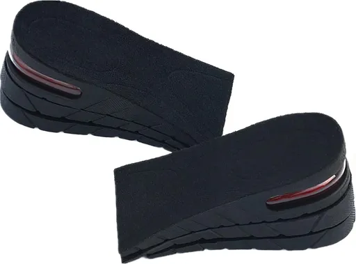 Height Increase Insole 3-Layer Air up Shoe Lifts Elevator Shoes Insole -6 cm(2.4inches) Heels lift Inserts for Men and Women