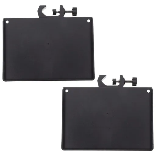 2pcs Universal Sound Storage Tray Live Broadcast Microphone Mic Rack Stand High-quality tray, removable and adjustable