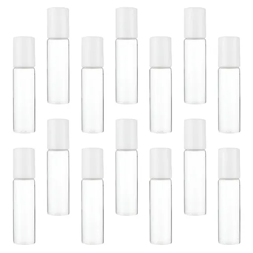 Glass Roll on Bottle Essential Oil Roller Bottles Empty Roller Bottles Reusable Roll-on Bottles (5ml)