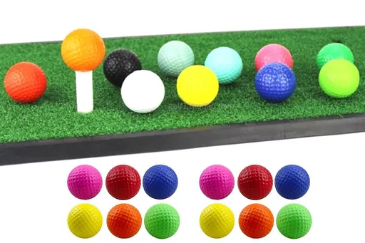 PU Sponge Ball 24Pcs Golf Practice Foam Balls Indoor Outdoor Training Ball