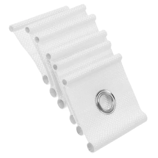 6Pcs Awnings Tool for RV Canopy and Garden Parties White 1.97X1.97X0.28in