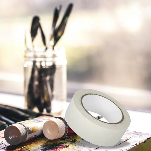 White Painters Tape for Walls Versatile and Easy to Tear for DIY Projects