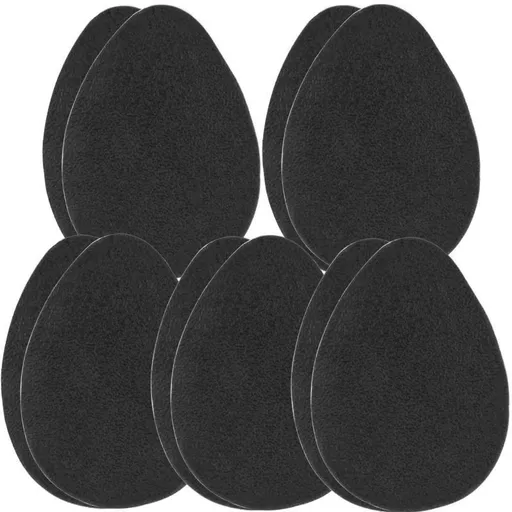 1 Piece Anti-Slip Shoe Grips Self-Adhesive High-Heeled Shoe Pads Protector Sticker Rubber, Black（5pcs）