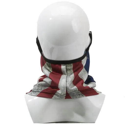 2pc Outdoor Motorcycle Mask - Ski Snowboard Mask Microfiber Multifunctional Seamless Headwear