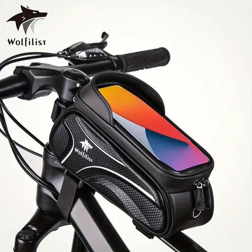 Bicycle Phone Bag for 7-Inch Devices, Durable Bike Accessory
